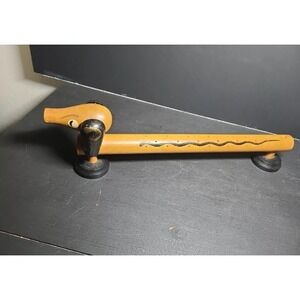 VintageVolvo Brand Japan Wooden Weiner dog Appetizer toothpick holder GrannyCore